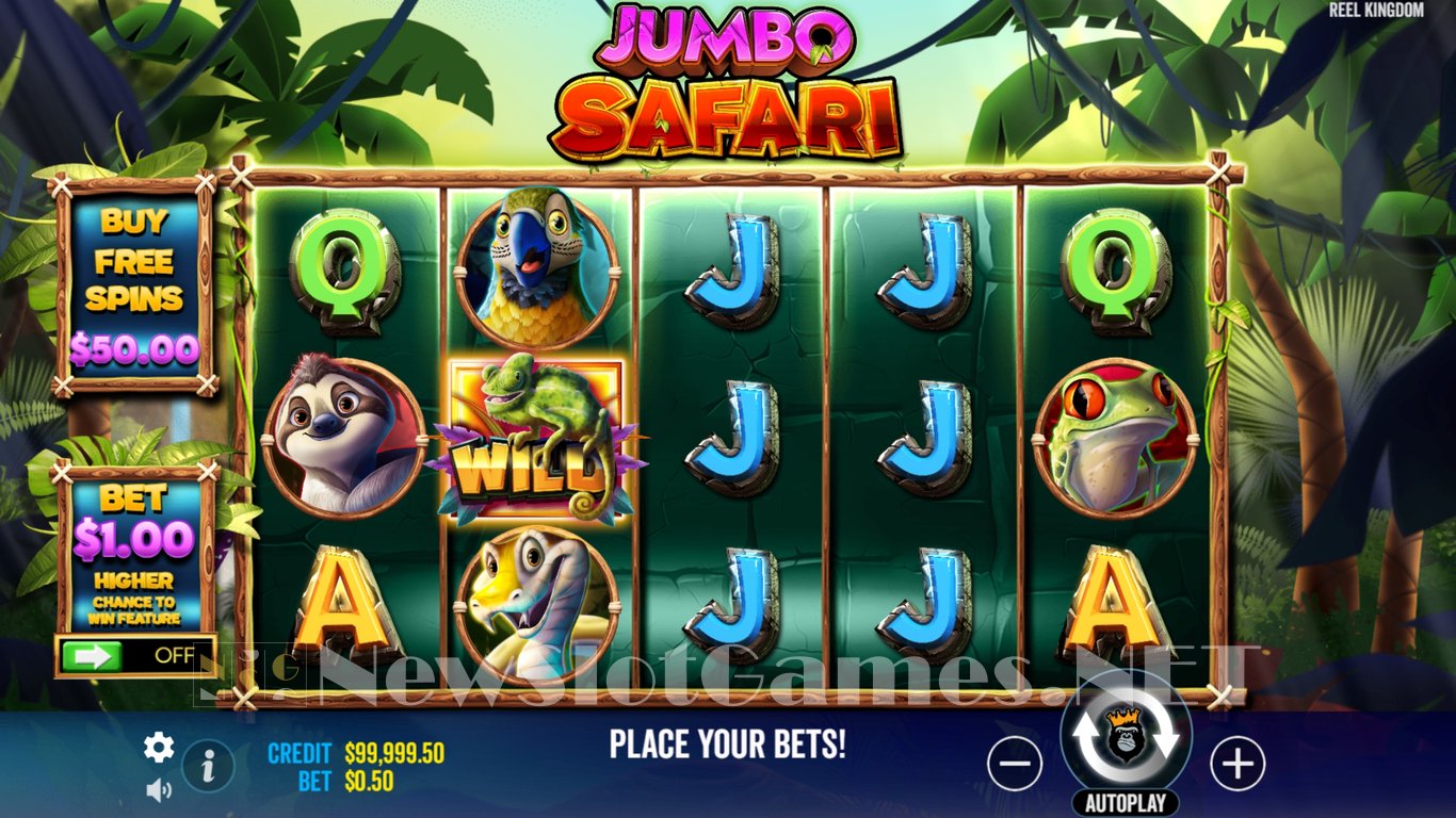 Jumbo Safari Slot Demo Image