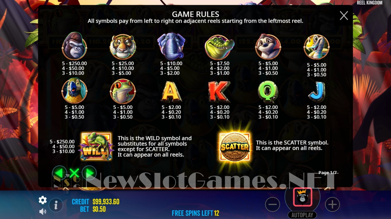 Jumbo Safari Slot Slot Image in Demo - pic. 10