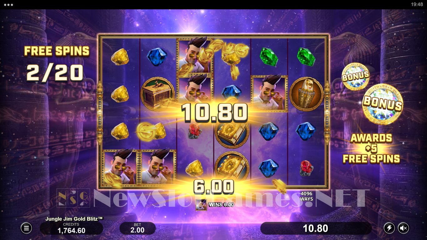 Jungle Jim Gold Blitz Slot Slot Image in Demo - pic. 10