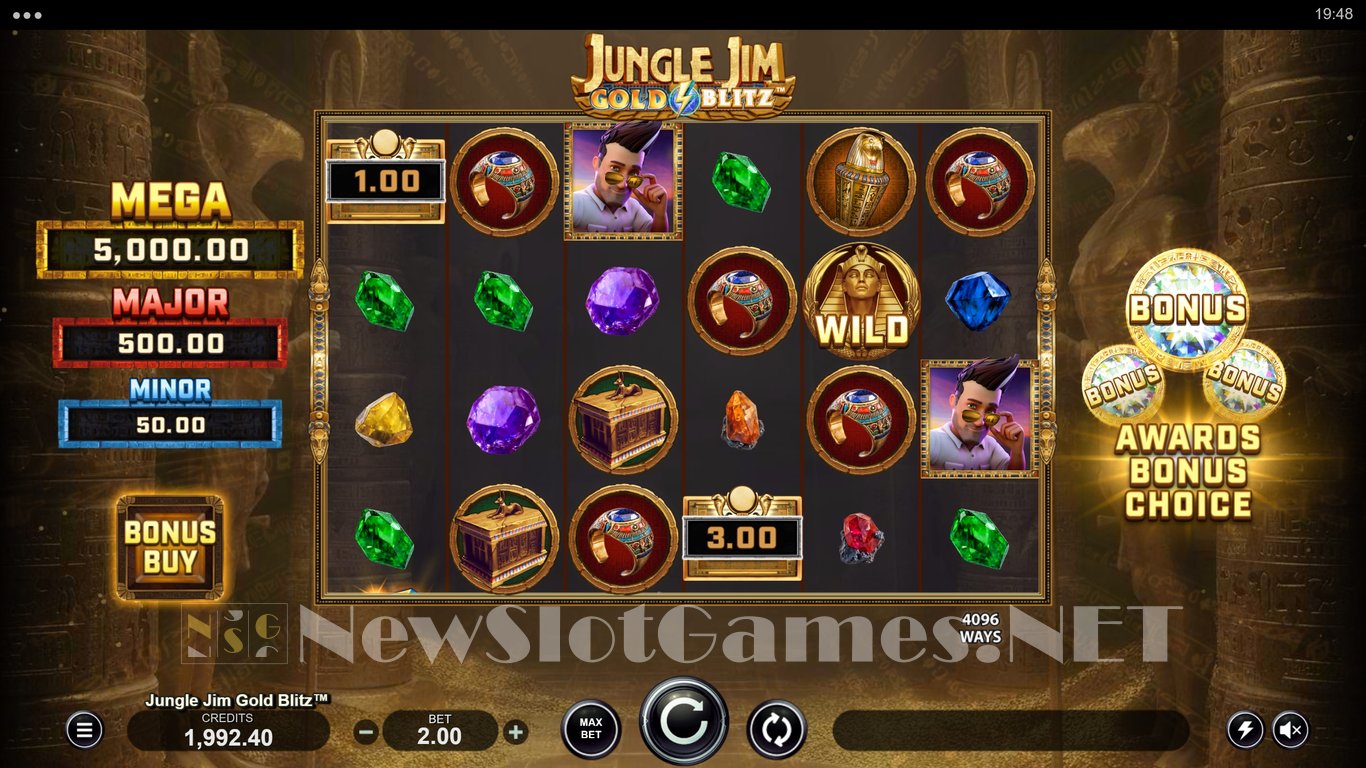 Jungle Jim Gold Blitz Slot Slot Image in Demo - pic. 3