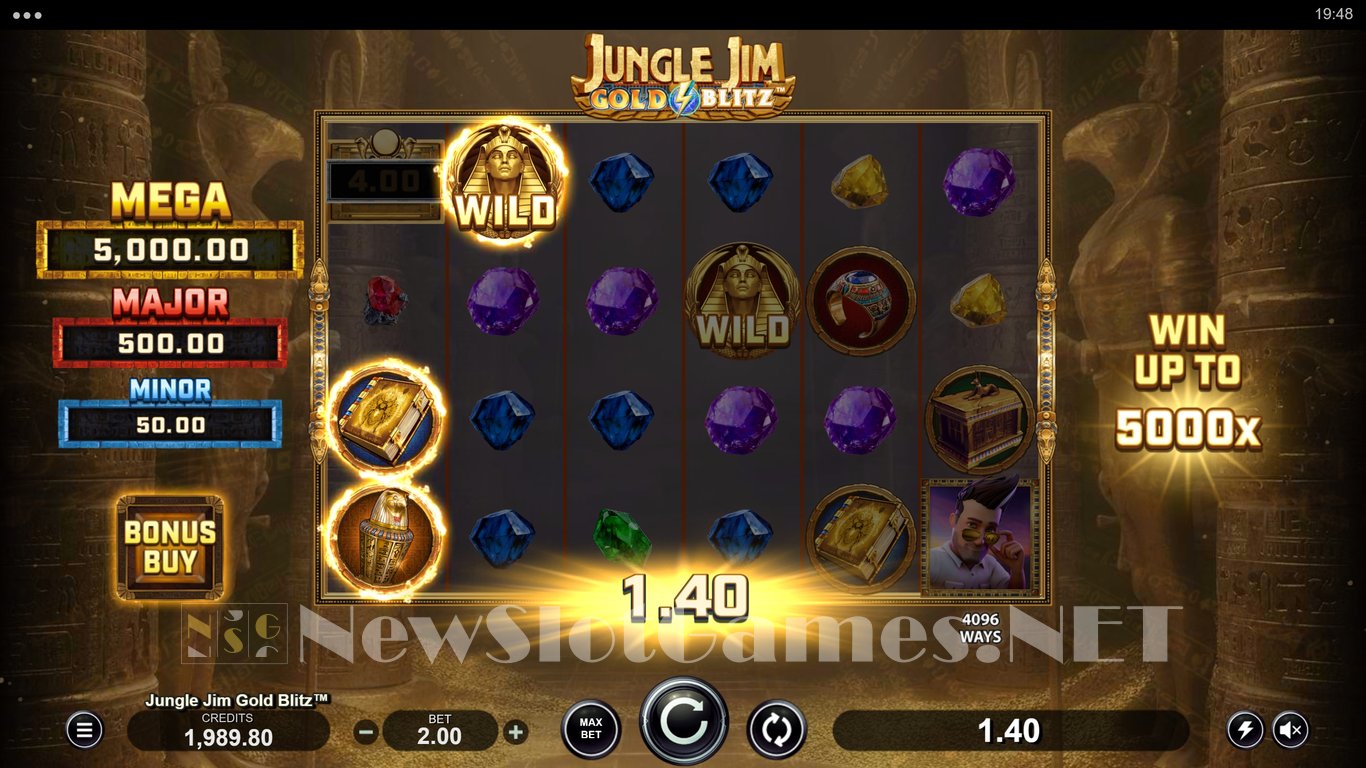 Jungle Jim Gold Blitz Slot Slot Image in Demo - pic. 4