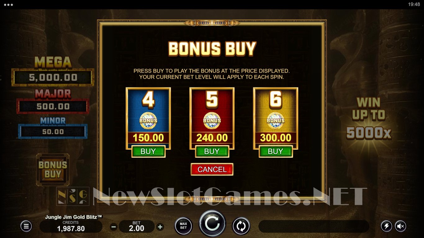 Jungle Jim Gold Blitz Slot Slot Image in Demo - pic. 5