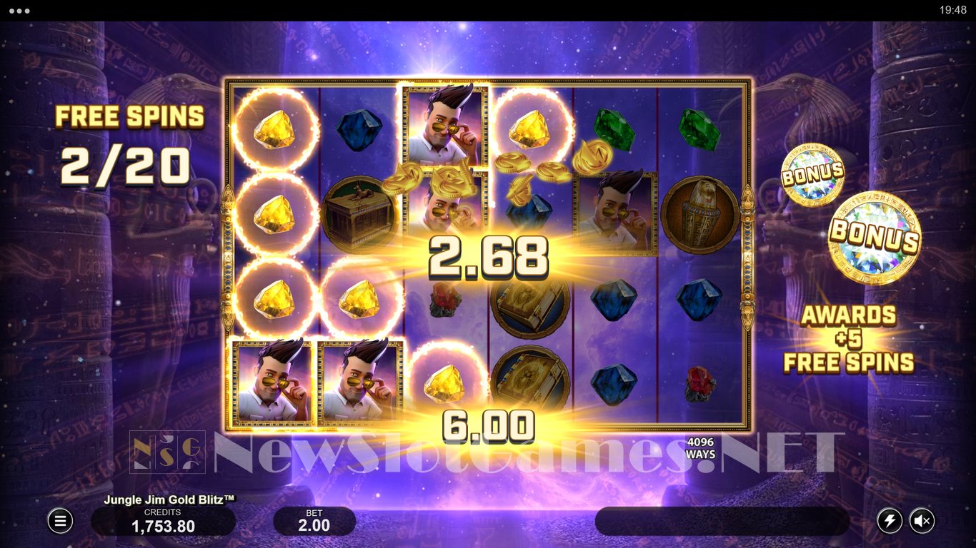 Jungle Jim Gold Blitz Slot Slot Image in Demo - pic. 9