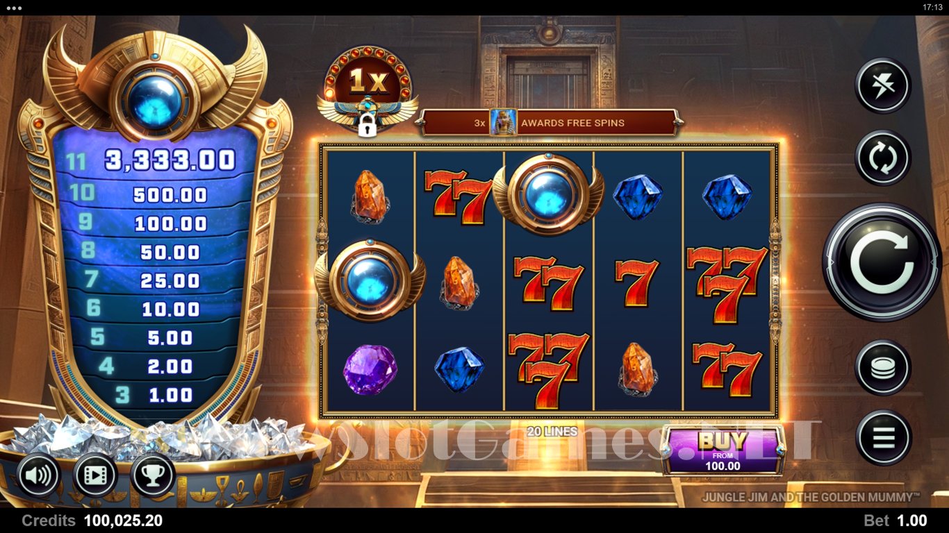 Jungle Jim and the Golden Mummy Slot Slot Image in Demo - pic. 2