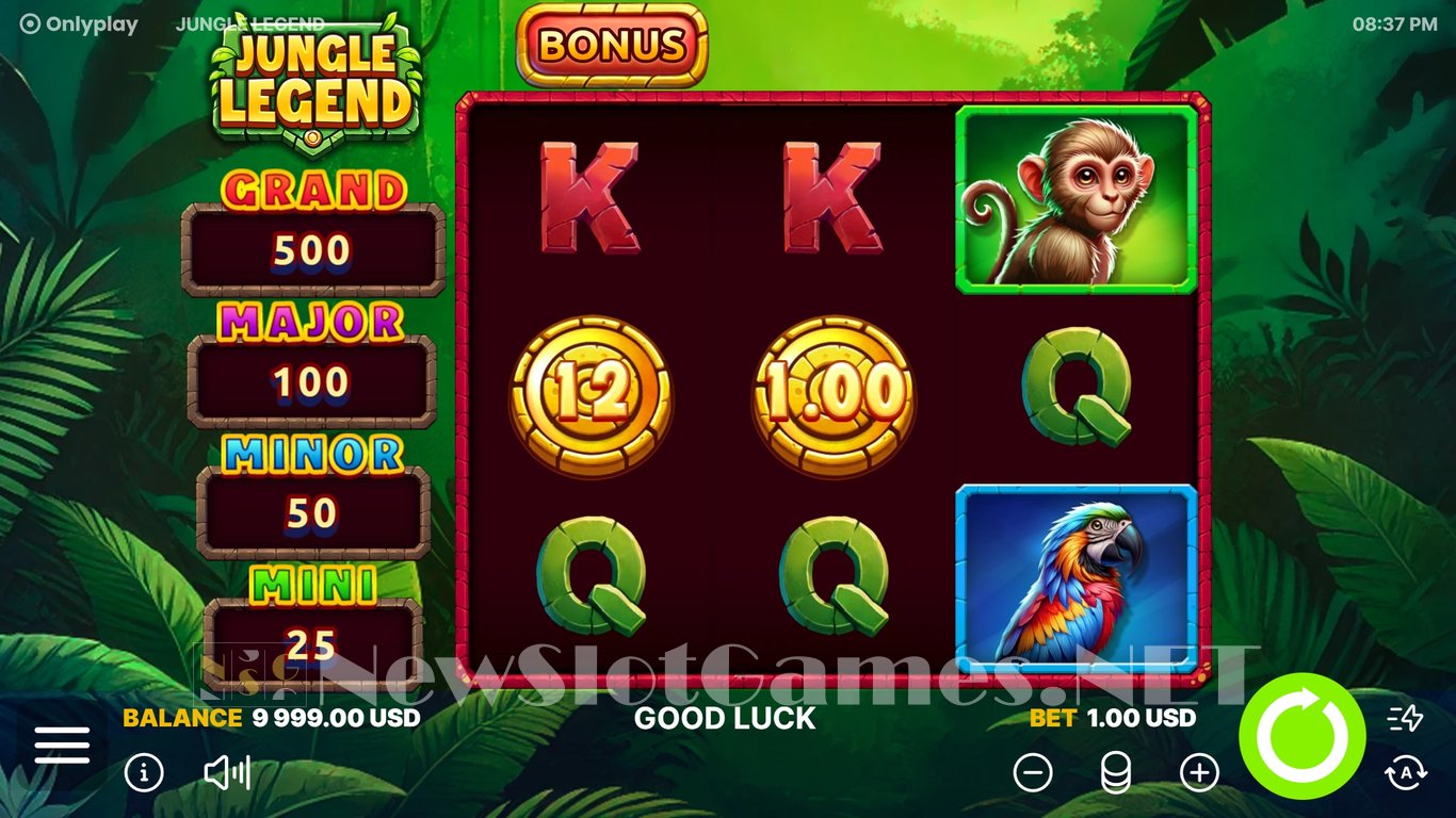 Jungle Legend Slot Demo Image