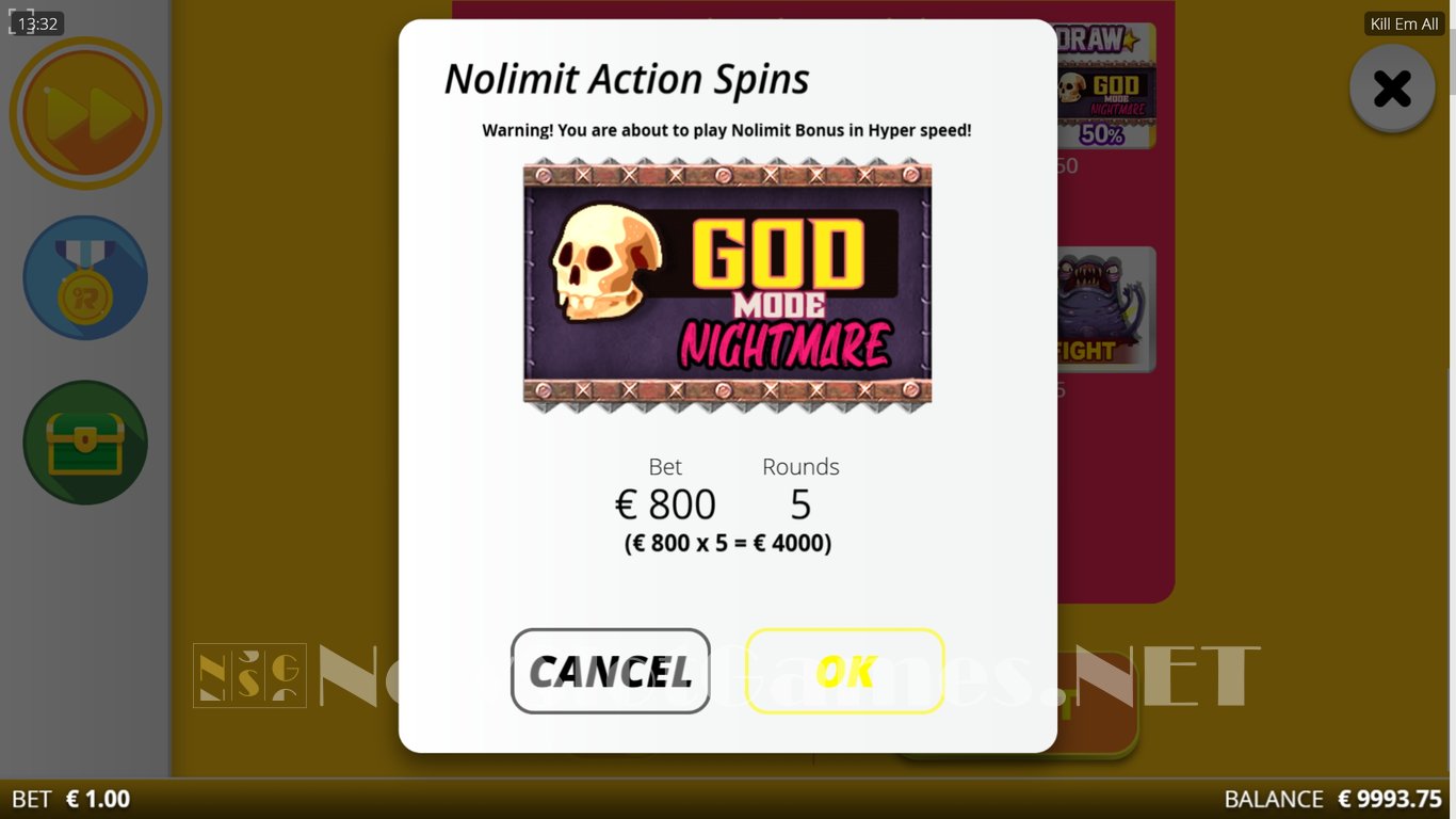 Kill Em All Slot Slot Image in Demo - pic. 11