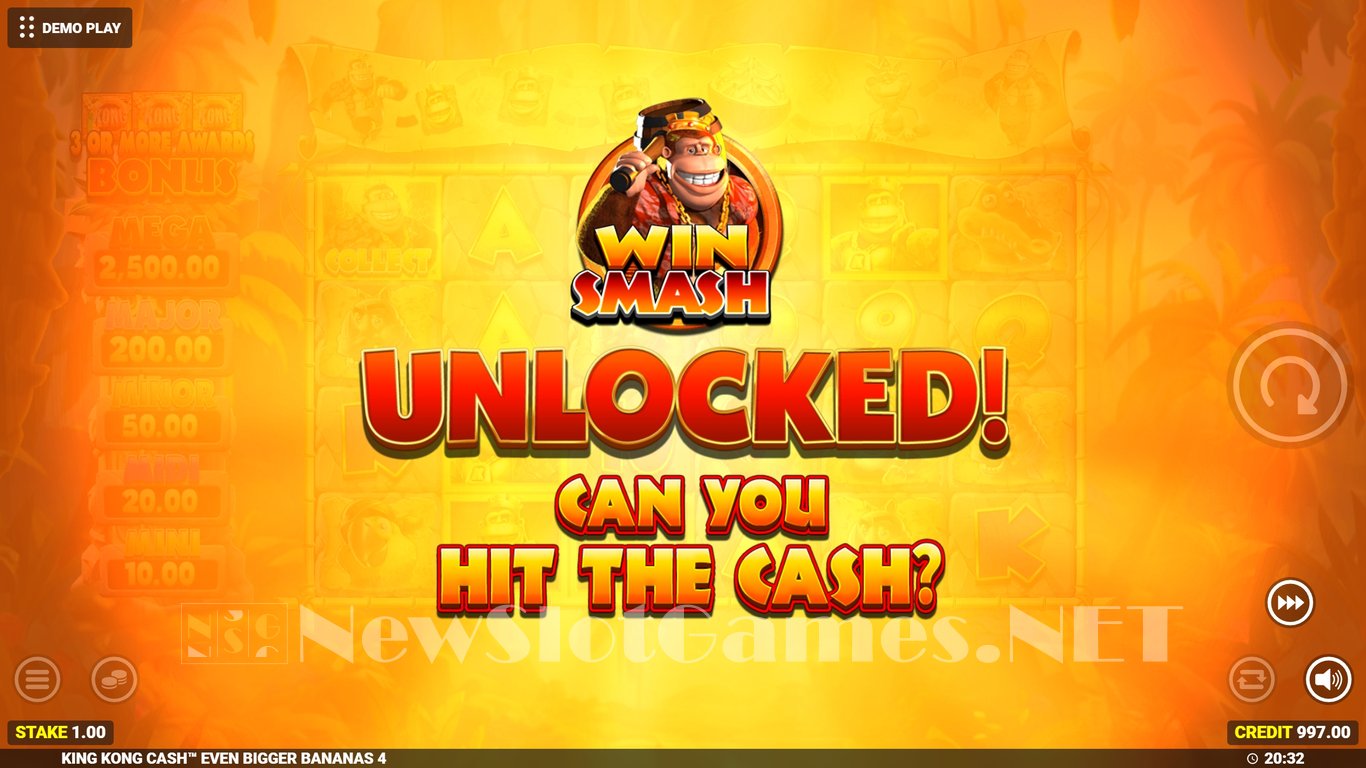 King Kong Cash Even Bigger Bananas 4 Slot Slot Image in Demo - pic. 4