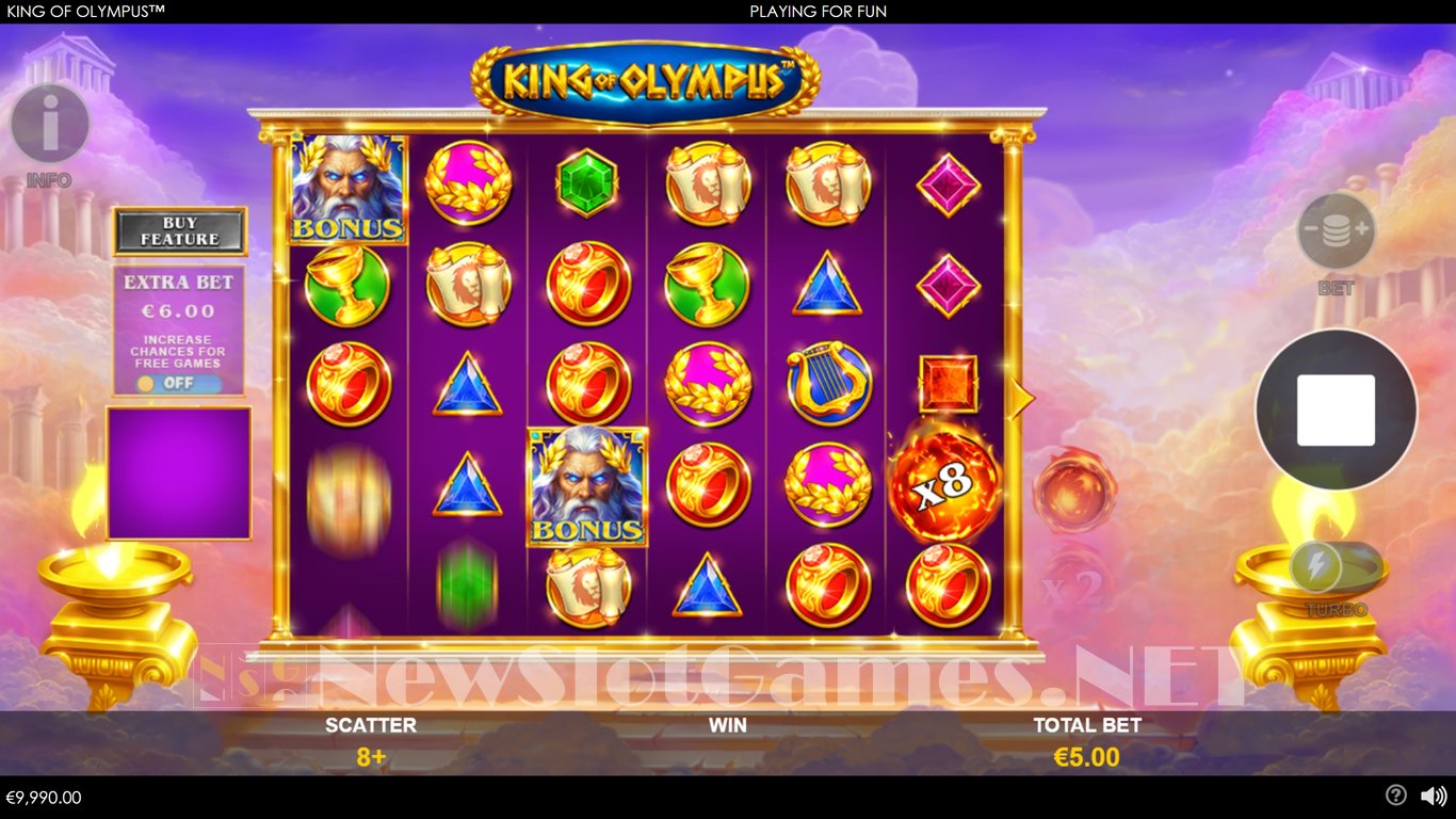 King of Olympus Slot Demo Image