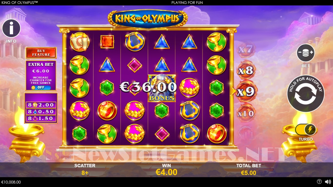 King of Olympus Slot Slot Image in Demo - pic. 4