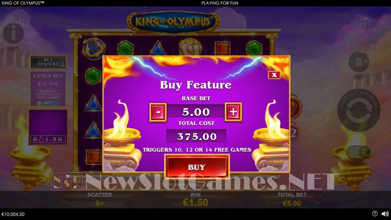 King of Olympus Slot Slot Image in Demo - pic. 6