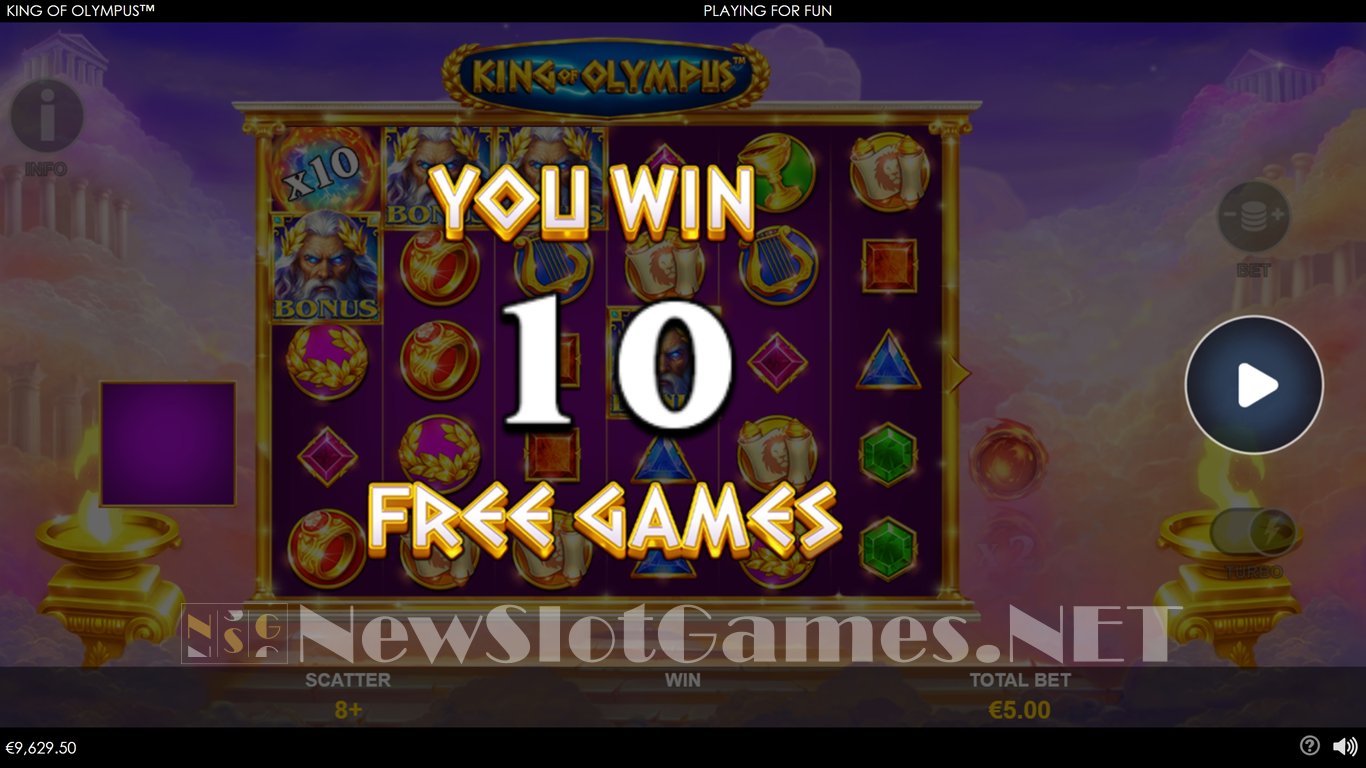 King of Olympus Slot Slot Image in Demo - pic. 7