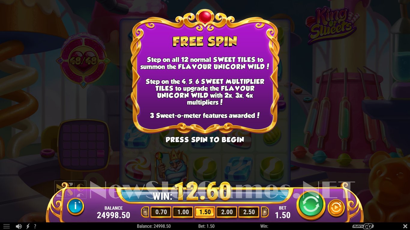 King of Sweets Slot Slot Image in Demo - pic. 7