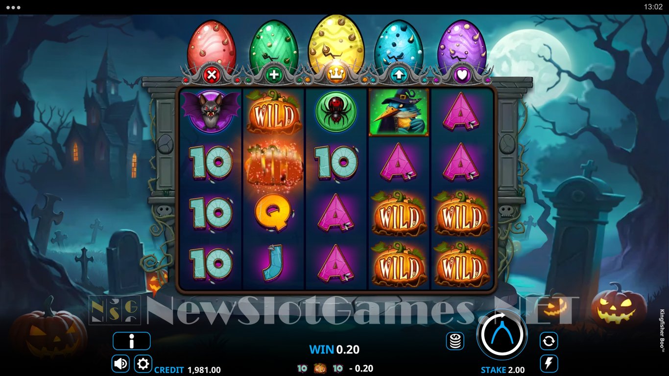 Kingfisher Boo! Slot Demo Image