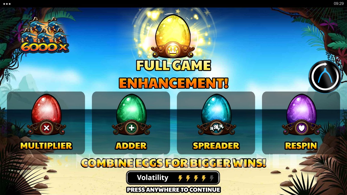 Kingfisher of the Caribbean Slot Demo Image