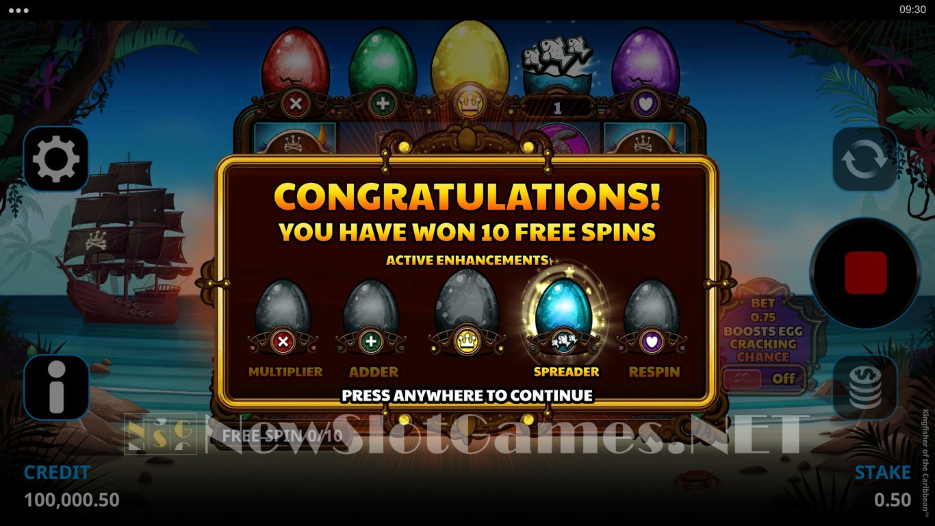 Kingfisher of the Caribbean Slot Slot Image in Demo - pic. 5