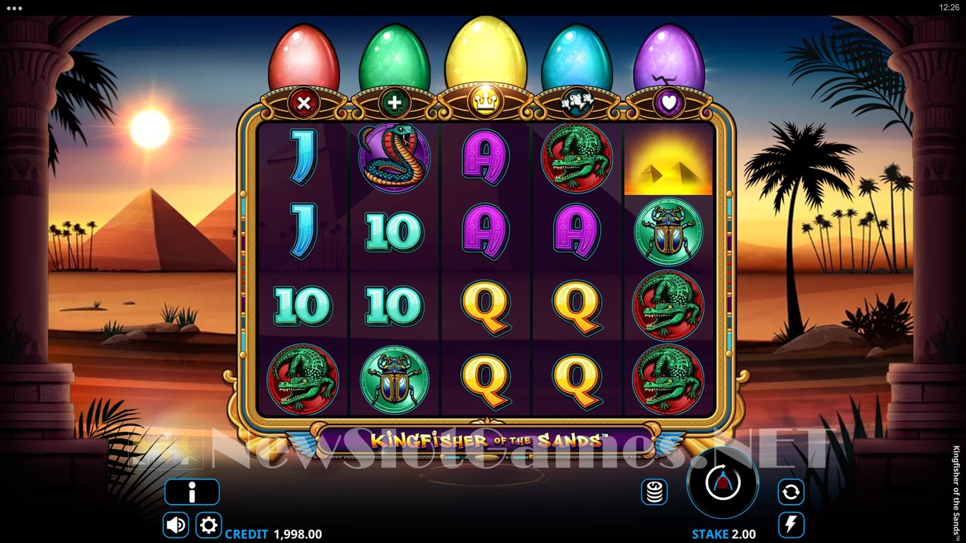 Kingfisher of the Sands Slot Demo Image