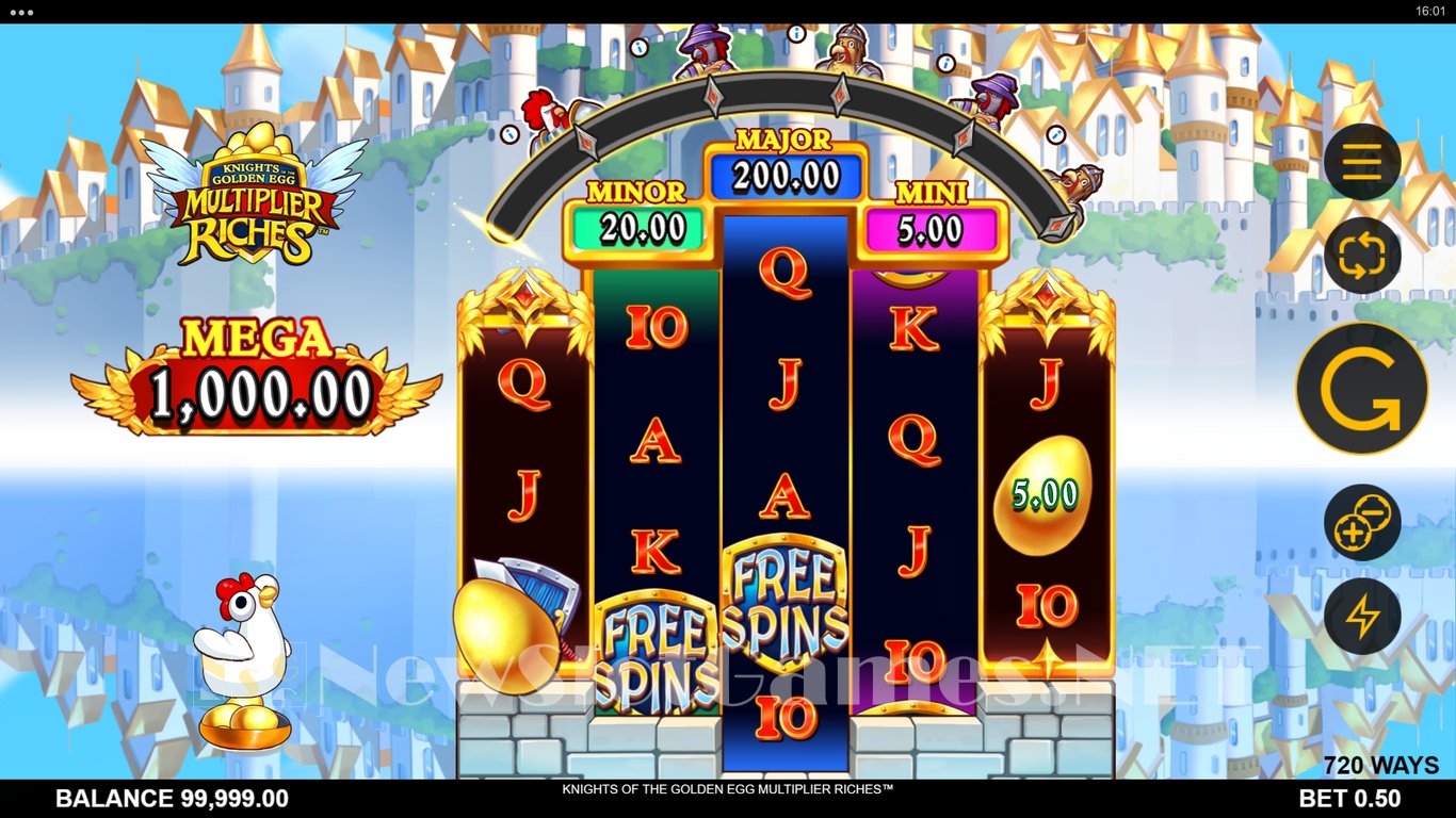 Knights of the Golden Egg Multiplier Riches Slot Slot Image in Demo - pic. 2