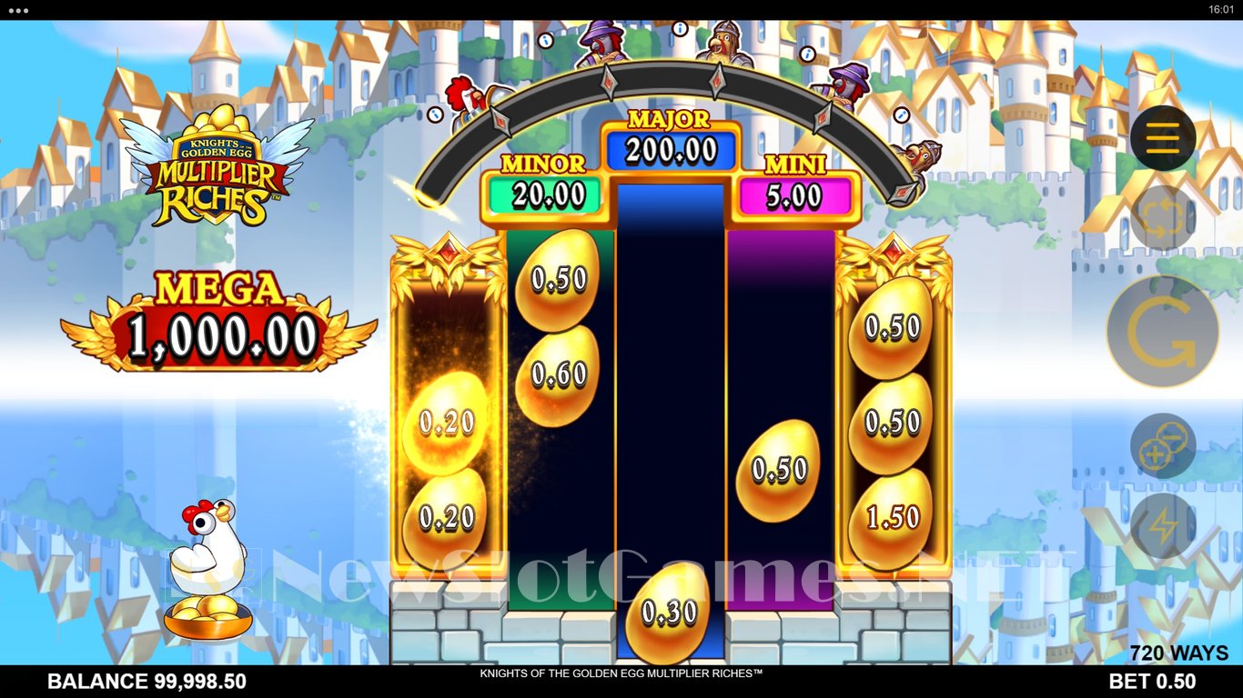 Knights of the Golden Egg Multiplier Riches Slot Slot Image in Demo - pic. 3