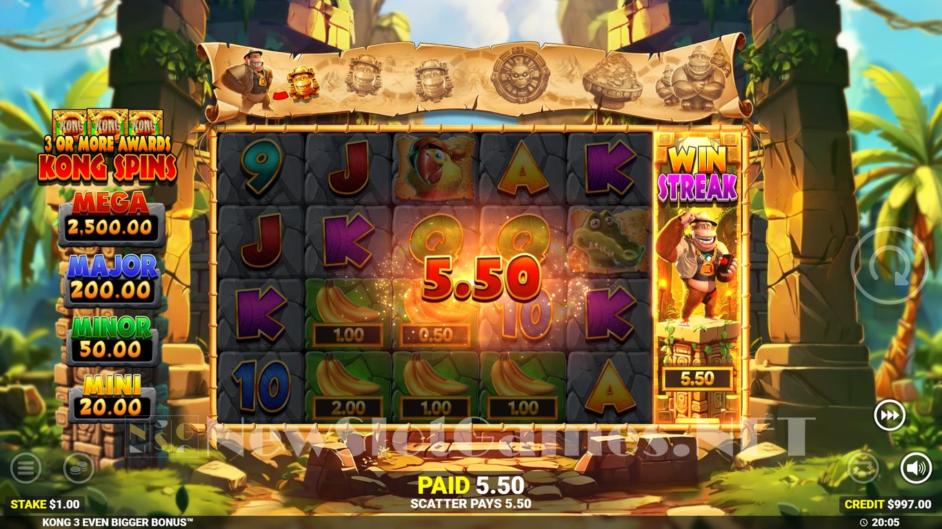Kong 3 Even Bigger Bonus Slot Slot Image in Demo - pic. 10
