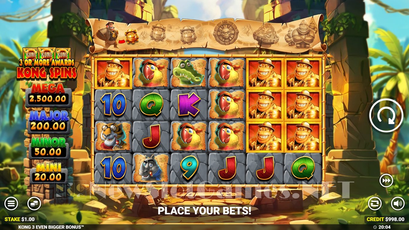 Kong 3 Even Bigger Bonus Slot Slot Image in Demo - pic. 6