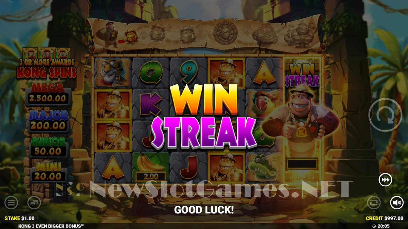 Kong 3 Even Bigger Bonus Slot Slot Image in Demo - pic. 7