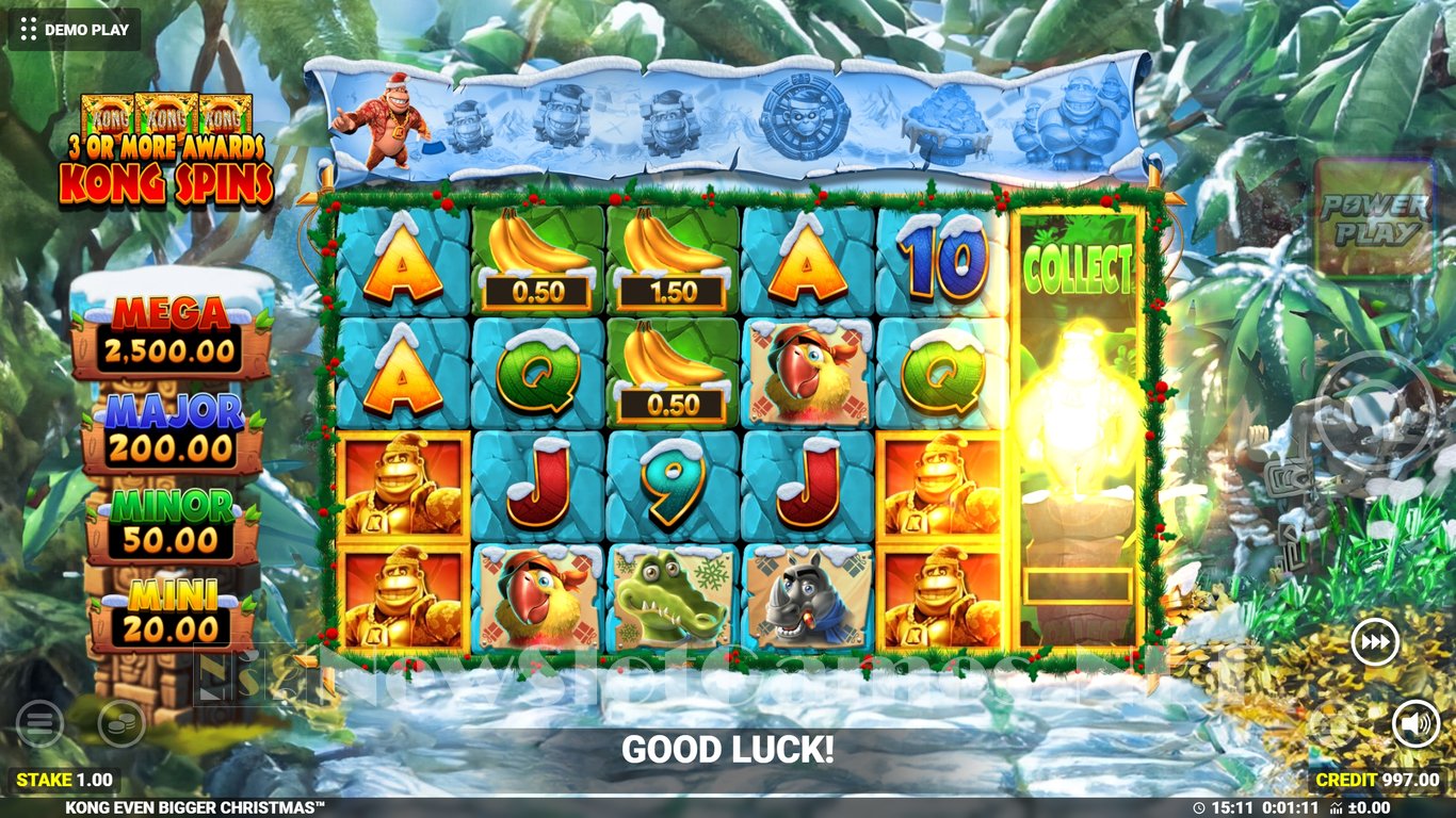 Kong Even Bigger Christmas Slot Slot Image in Demo - pic. 2