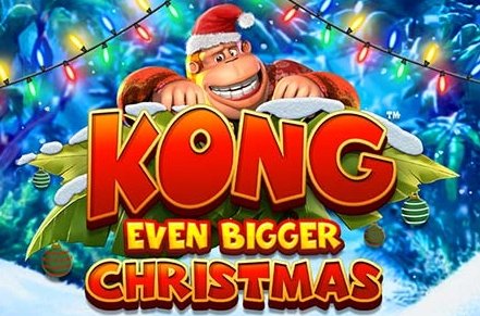 Kong Even Bigger Christmas Slot Logo