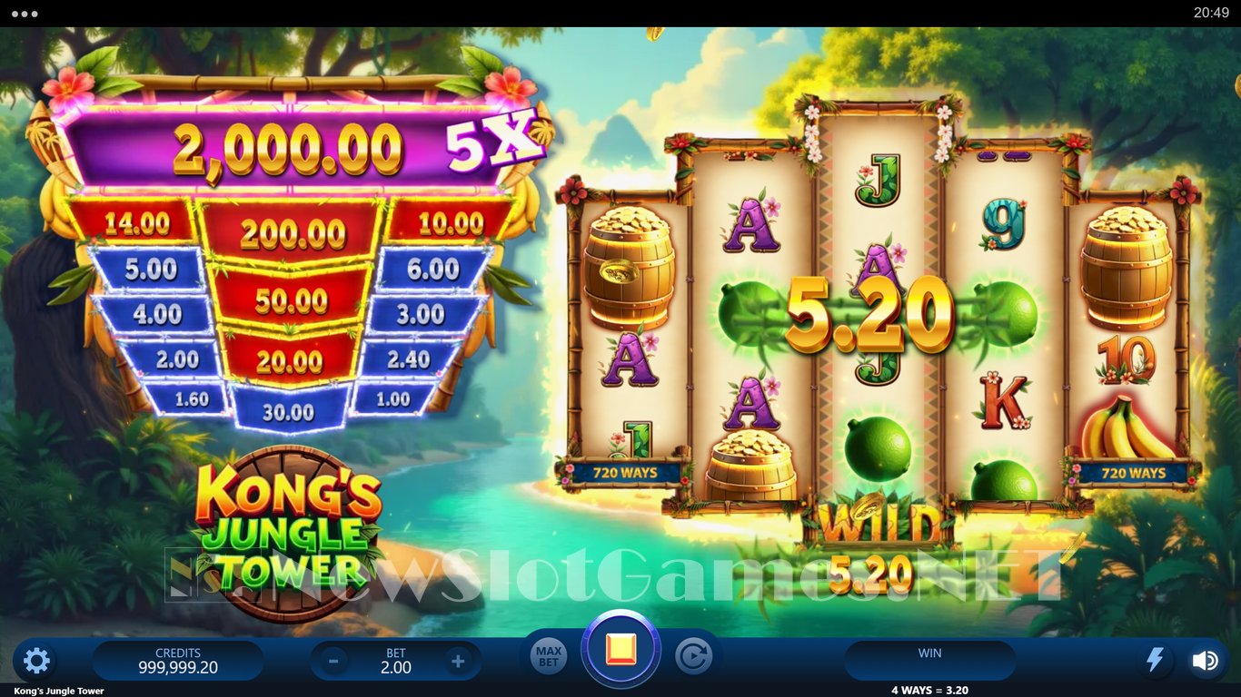 Kongs Jungle Tower Slot Slot Image in Demo - pic. 2