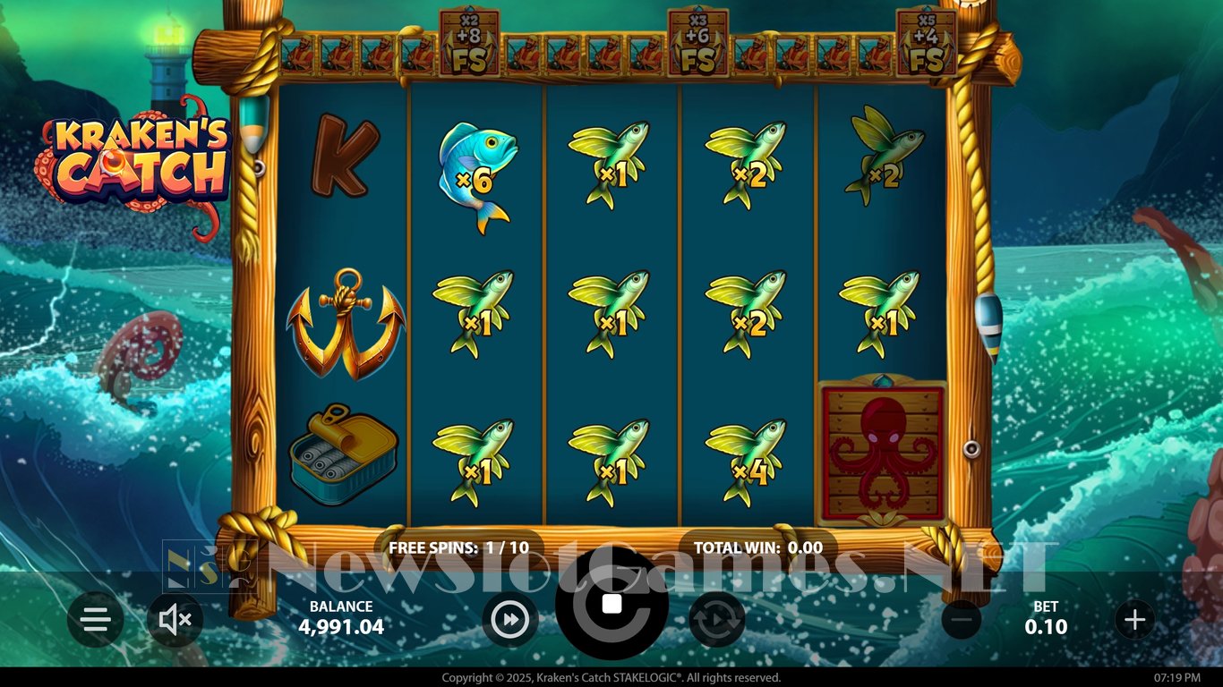 Krakens Catch Slot Slot Image in Demo - pic. 8