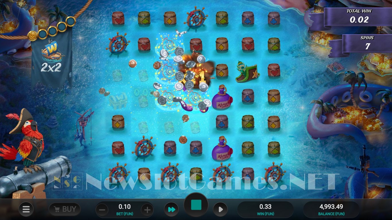 Krakens Cove Slot Slot Image in Demo - pic. 15