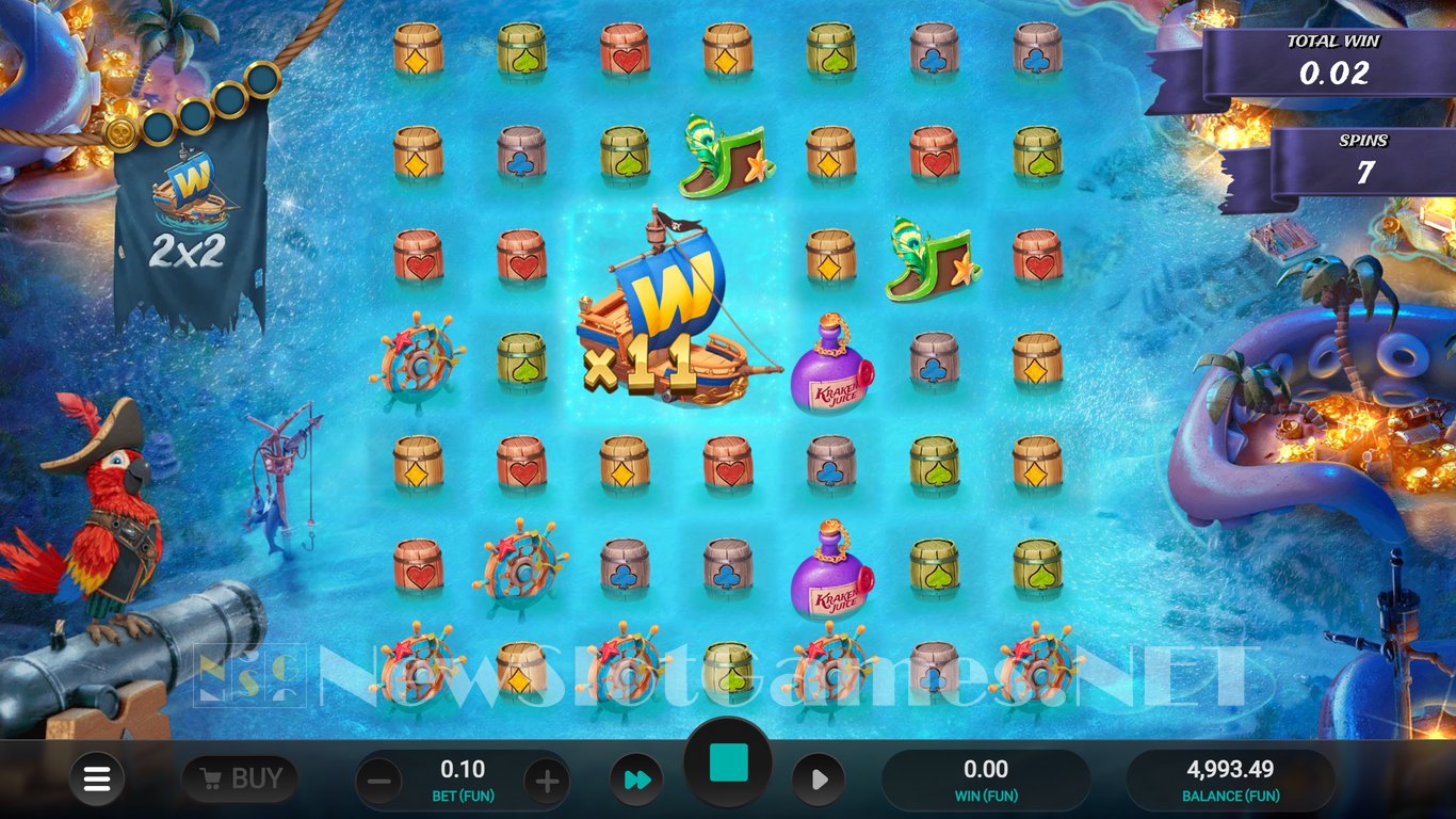 Krakens Cove Slot Slot Image in Demo - pic. 16