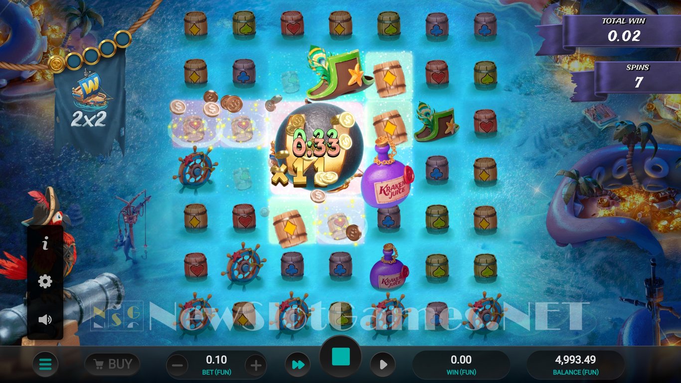 Krakens Cove Slot Slot Image in Demo - pic. 17