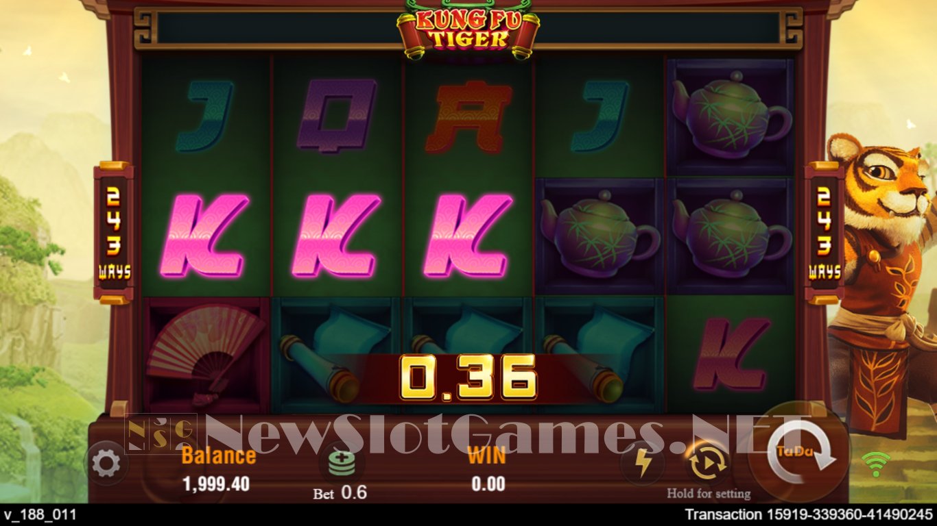 Kung Fu Tiger Slot Slot Image in Demo - pic. 2