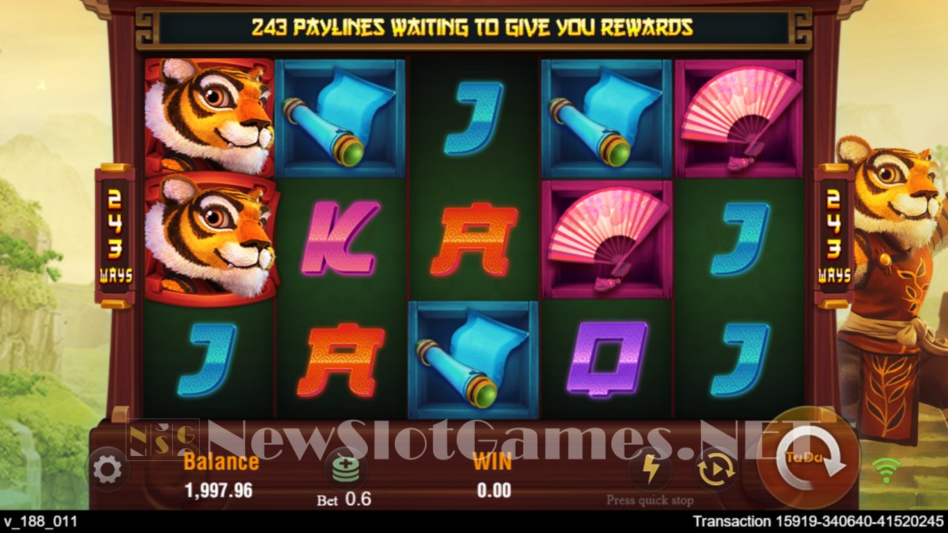 Kung Fu Tiger Slot Slot Image in Demo - pic. 4