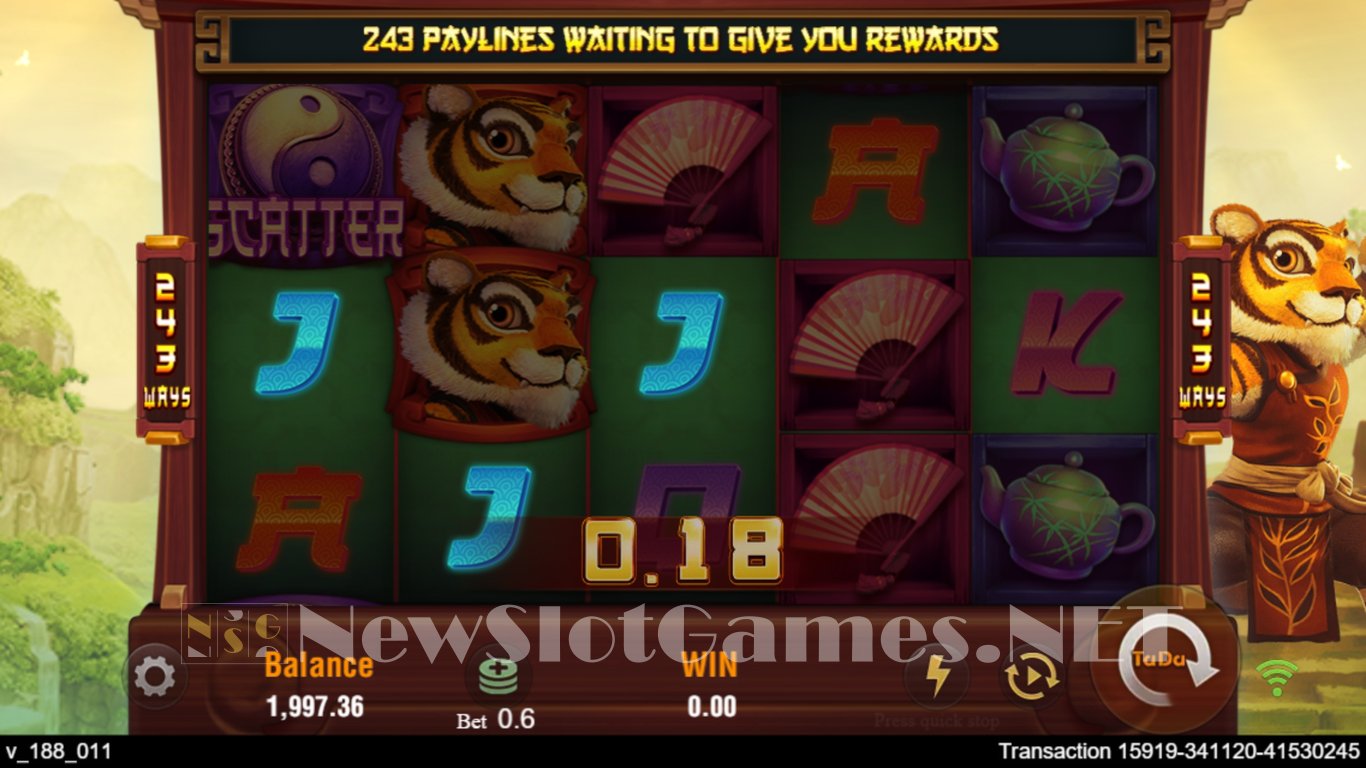 Kung Fu Tiger Slot Slot Image in Demo - pic. 5