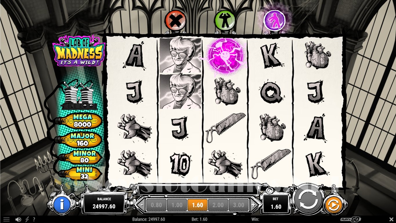 Lab of Madness Its A Wild! Slot Slot Image in Demo - pic. 3