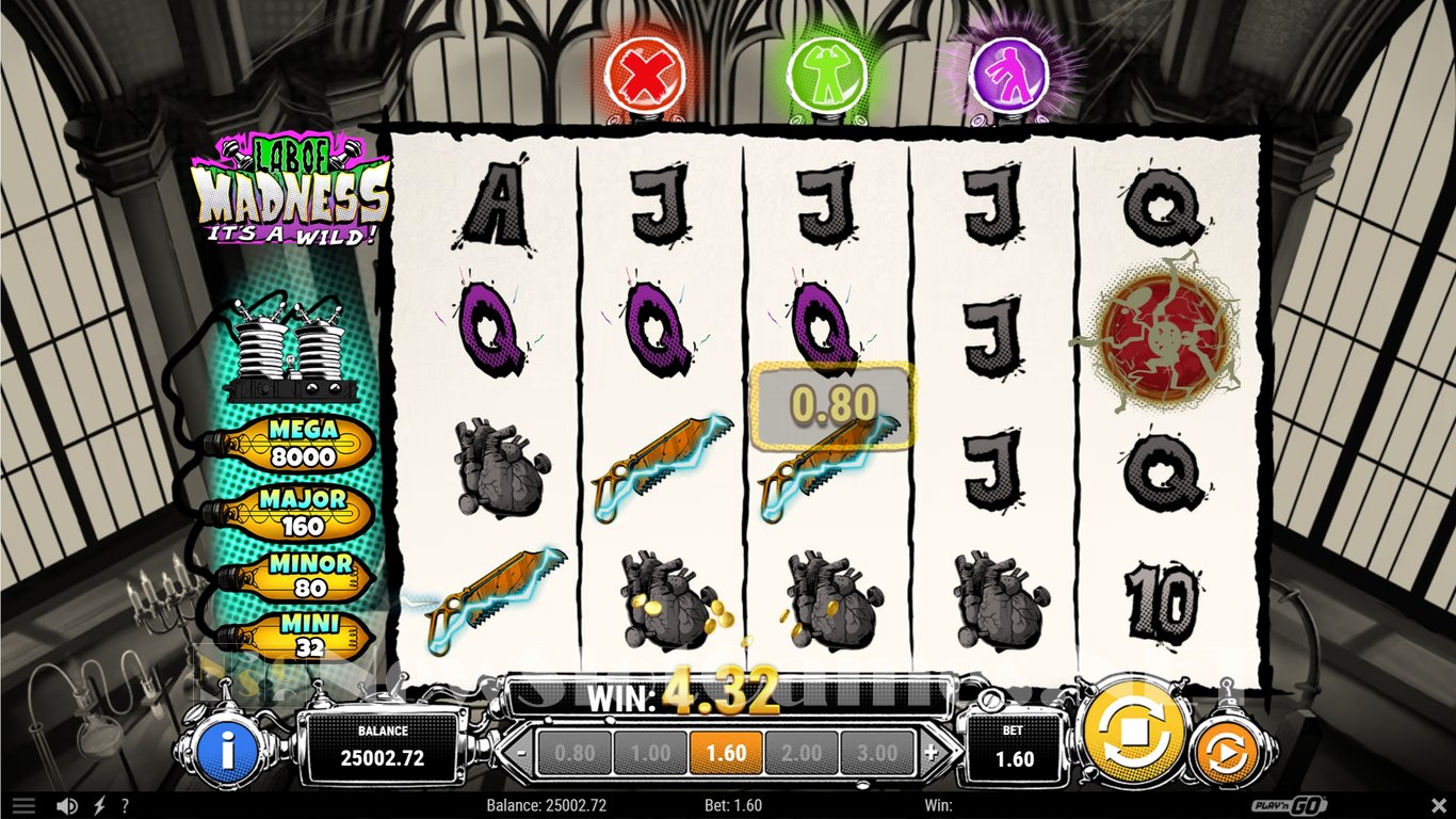 Lab of Madness Its A Wild! Slot Slot Image in Demo - pic. 4