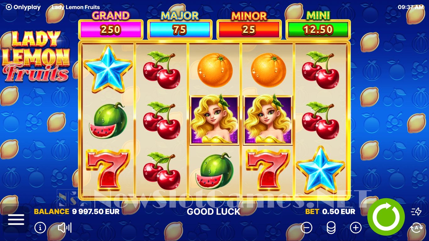 Lady Lemon Fruits Slot Slot Image in Demo - pic. 3