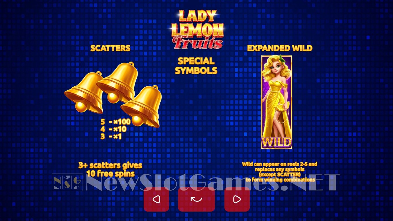 Lady Lemon Fruits Slot Slot Image in Demo - pic. 6