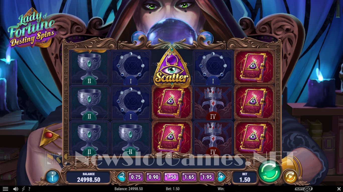Lady of Fortune Destiny Spins Slot Slot Image in Demo - pic. 2