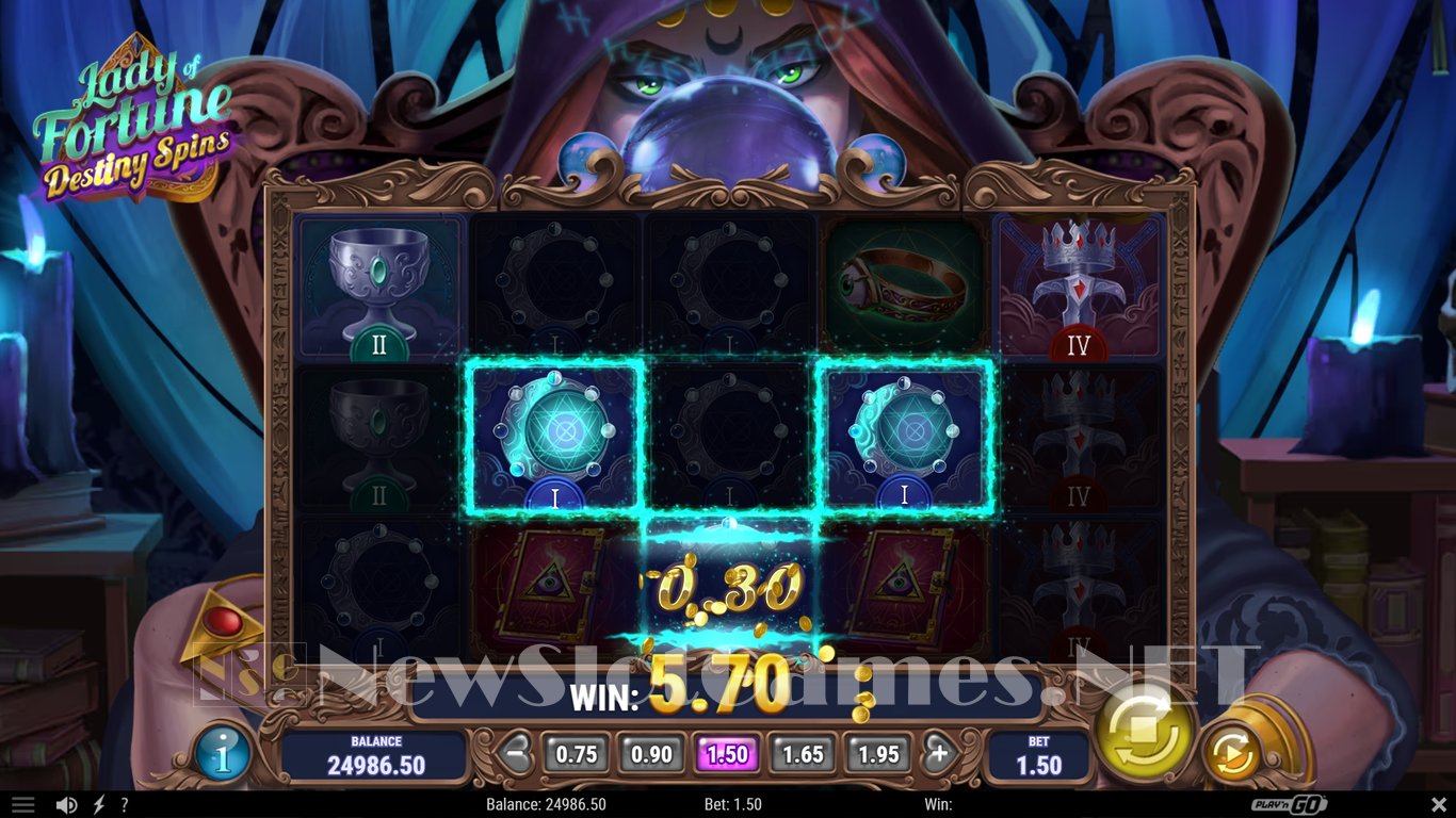 Lady of Fortune Destiny Spins Slot Slot Image in Demo - pic. 4