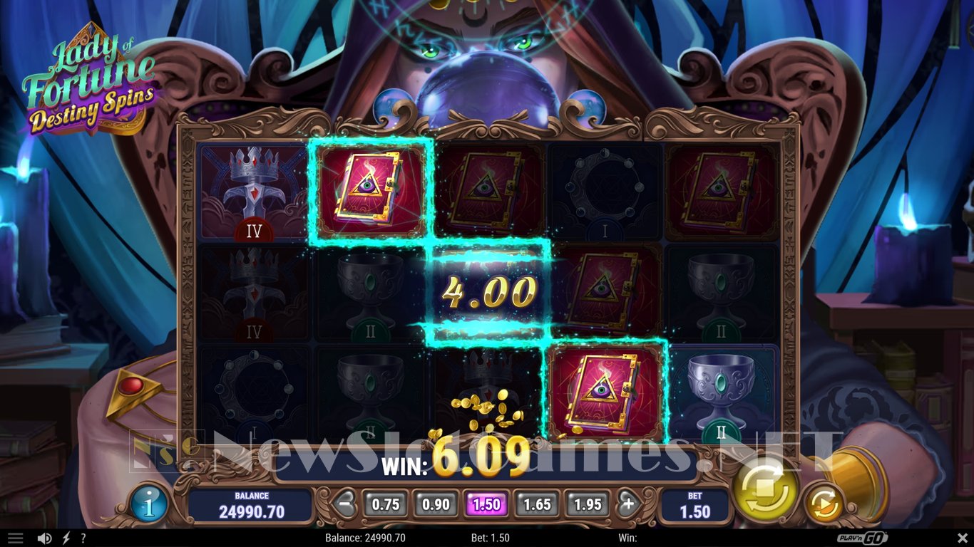 Lady of Fortune Destiny Spins Slot Slot Image in Demo - pic. 5