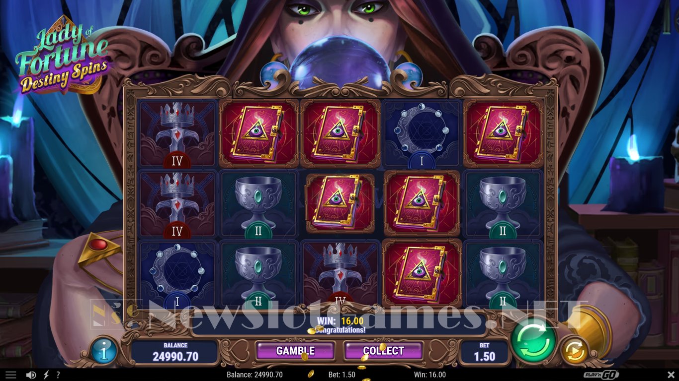 Lady of Fortune Destiny Spins Slot Slot Image in Demo - pic. 6