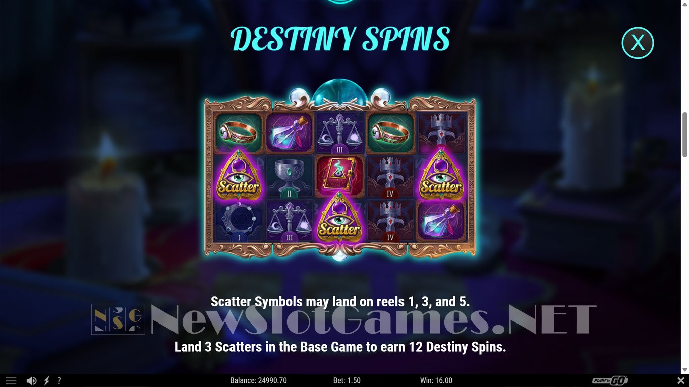 Lady of Fortune Destiny Spins Slot Slot Image in Demo - pic. 8