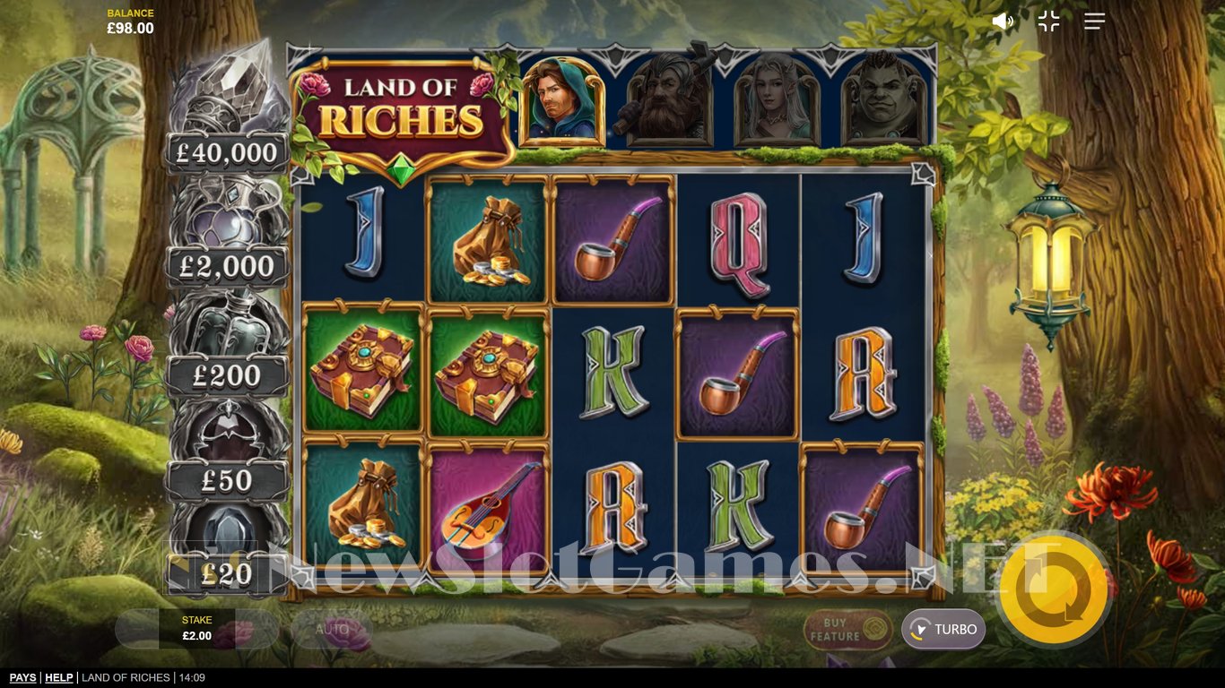 Land of Riches Slot Demo Image