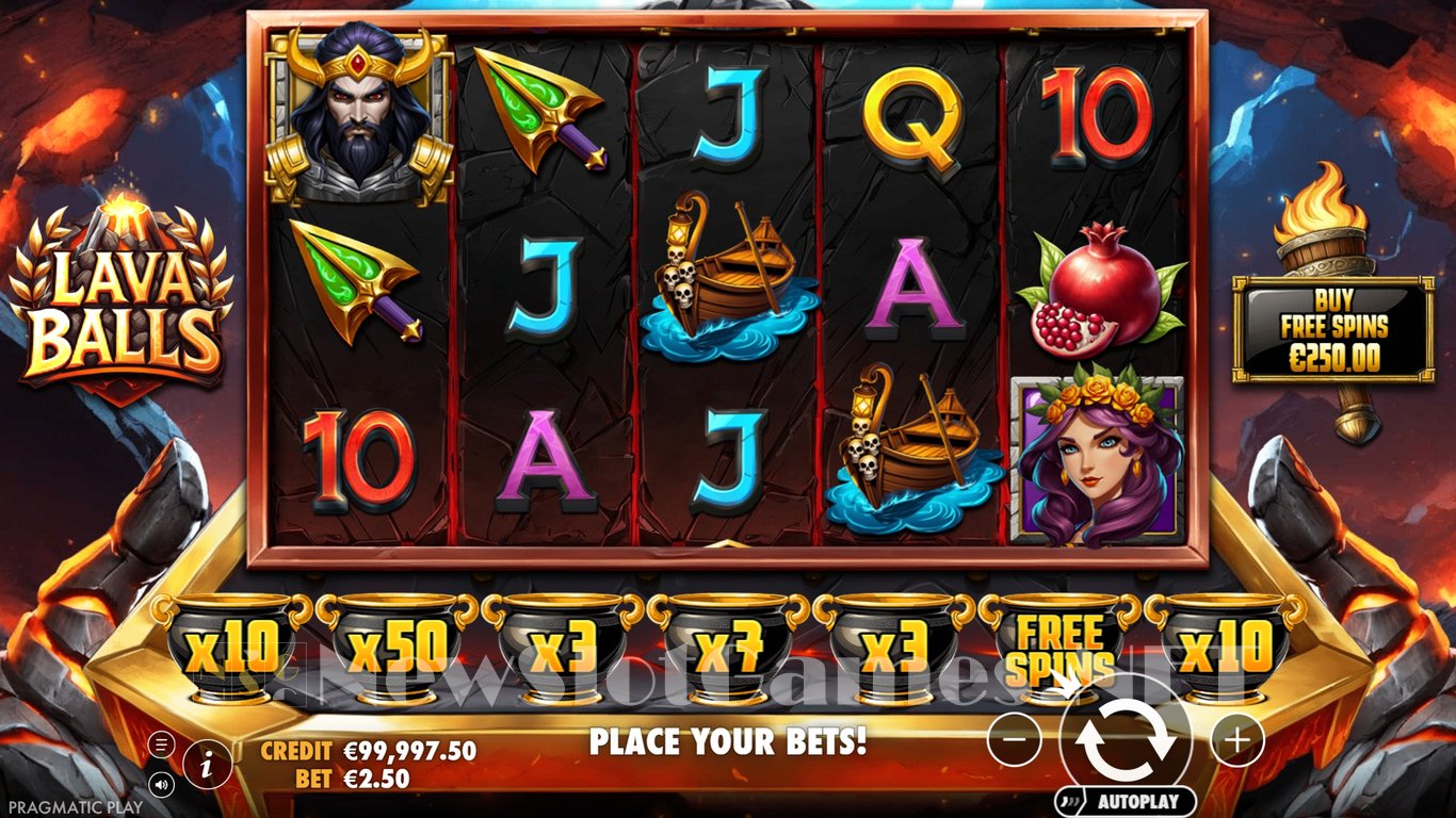 Lava Balls Slot Demo Image