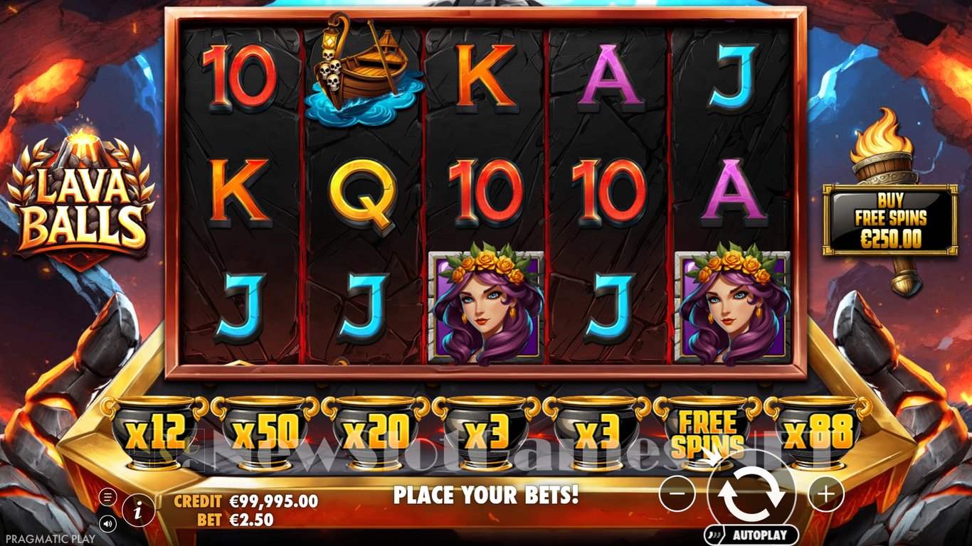 Lava Balls Slot Slot Image in Demo - pic. 2