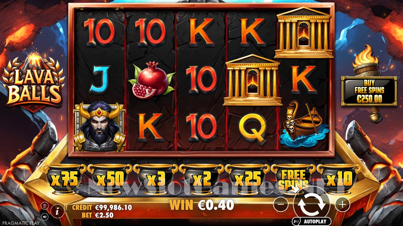 Lava Balls Slot Slot Image in Demo - pic. 3
