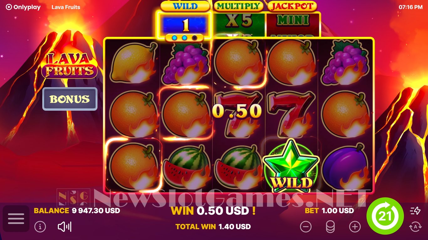 Lava Fruits Slot Slot Image in Demo - pic. 10