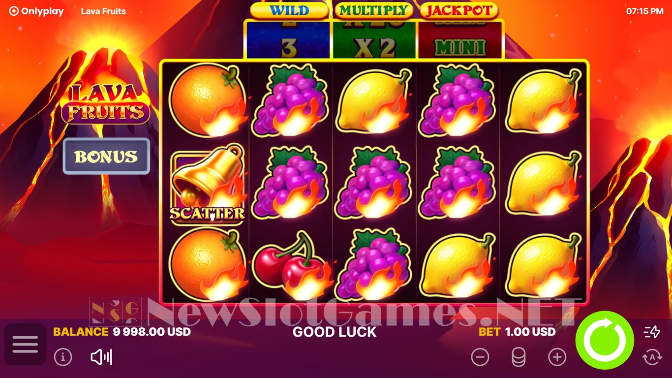 Lava Fruits Slot Slot Image in Demo - pic. 2